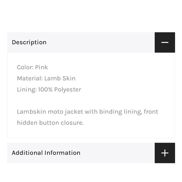 Jessie Liu Oversized Leather Moto Jacket in Light Pink Lamb Leather Med $575 - Picture 5 of 11